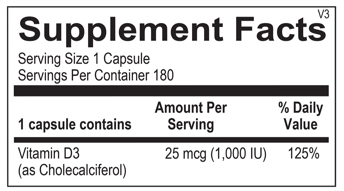 Vitamin D 1000 IU