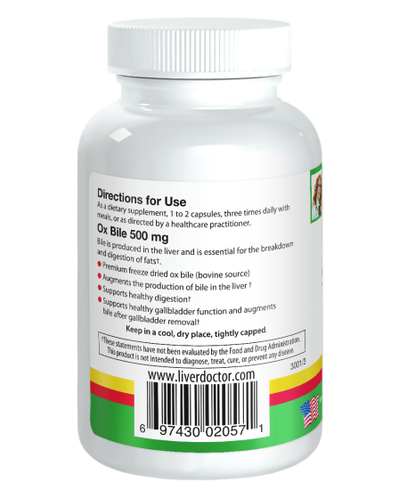 Ox Bile, 100 count