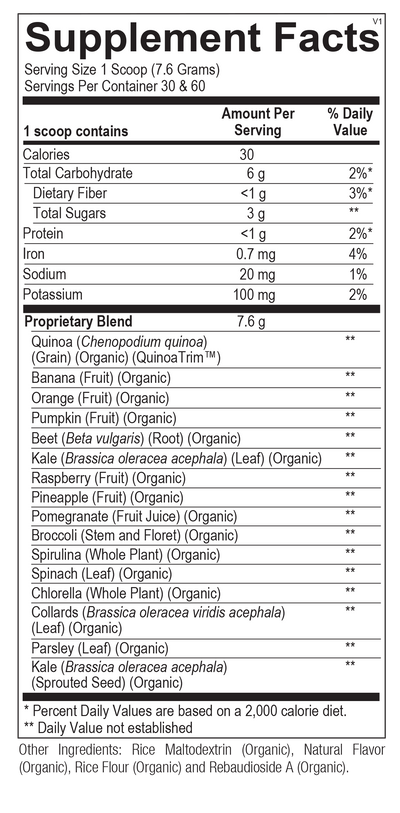 Indigo Greens Powder