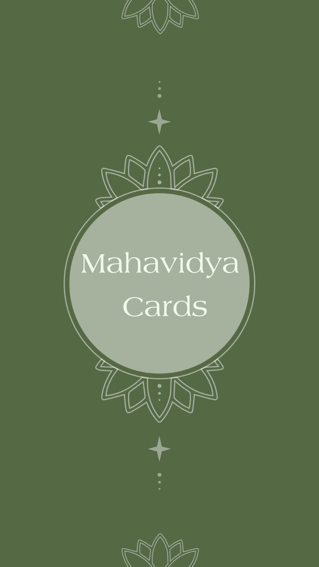 MahaVidya Cards